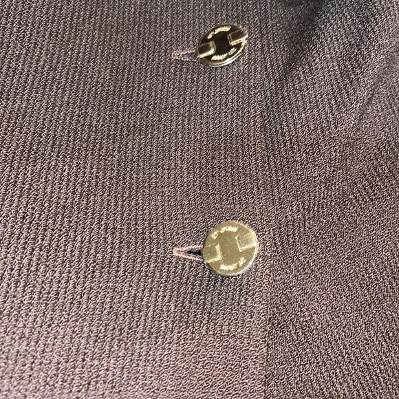 Vtg St. John Collection Long Brown Cardigan - Size 14 - Picture 11 of 11